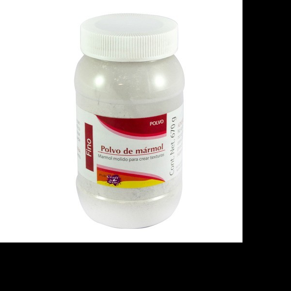 POLVO DE MARMOL FINO 670 GR. PACRIL Y OLEO PZA